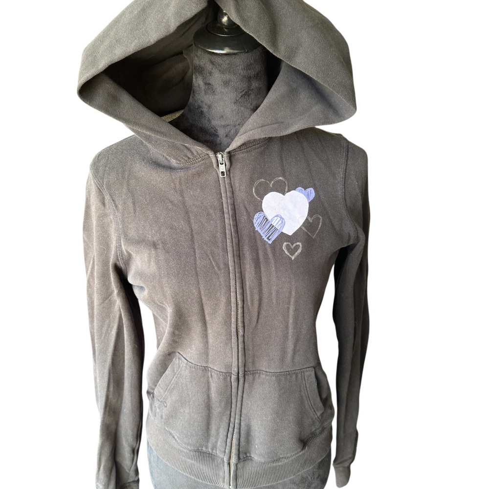 PINK Victoria's Secret Women’s Sweater-Charcoal Gray but originally light black